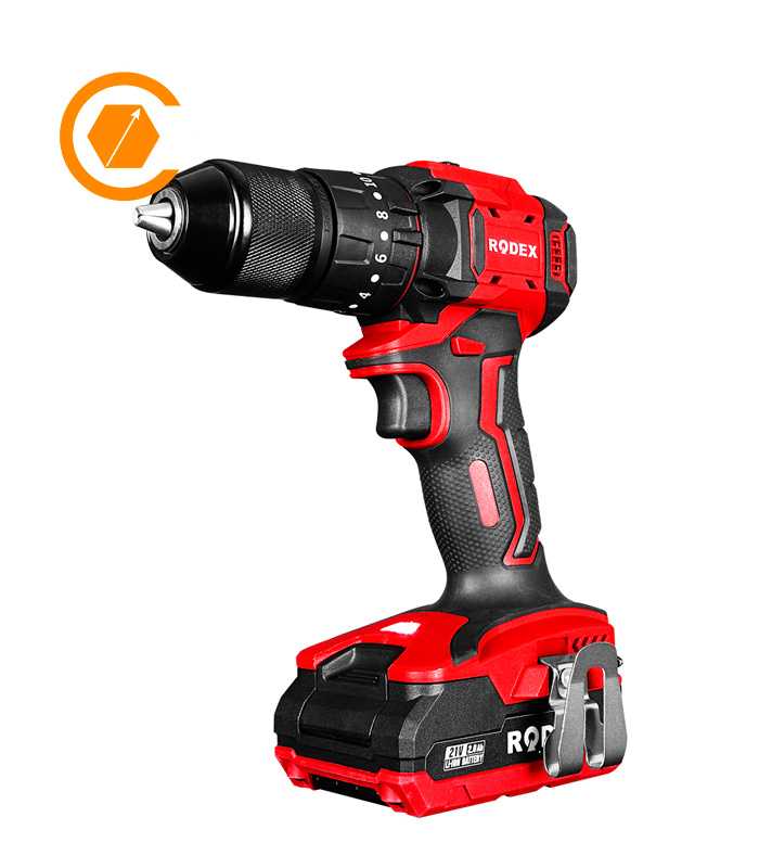 Аккумуляторная ударная дрель Rodex RDX3404